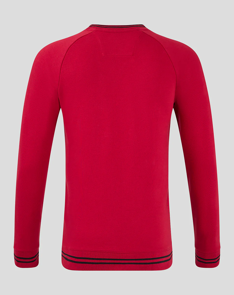 MENS 24/25 FLEECE CREWNECK - RED - Image 4