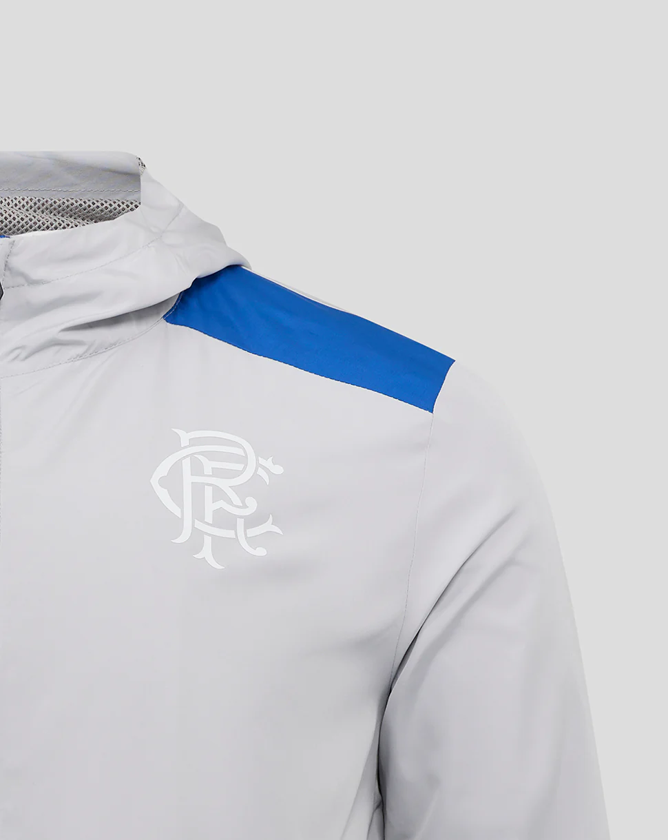 MENS 25/26 PLAYERS TRAINING HOOD SHOWER JACKET - MICROCHIP - Image 2
