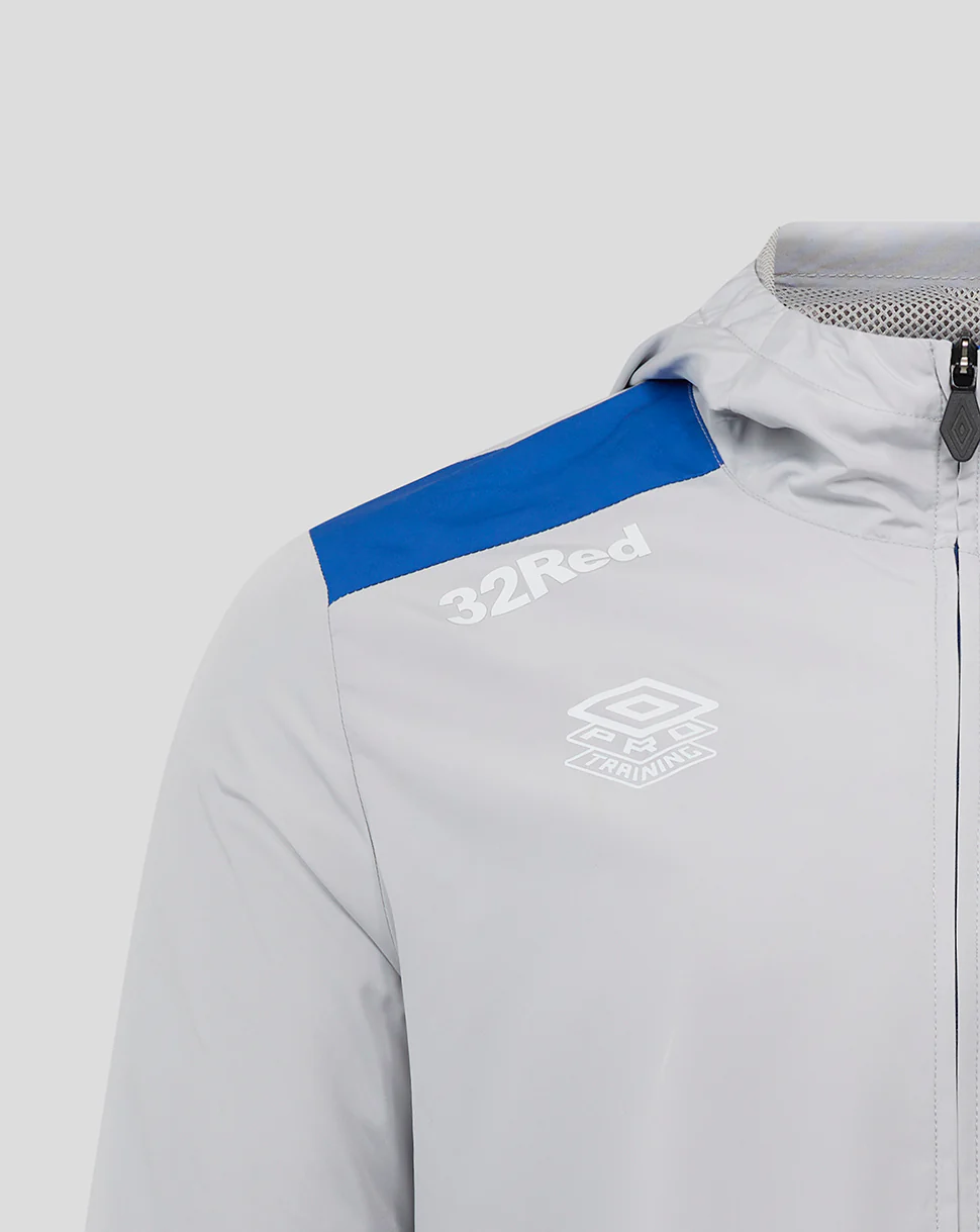 MENS 25/26 PLAYERS TRAINING HOOD SHOWER JACKET - MICROCHIP - Image 3