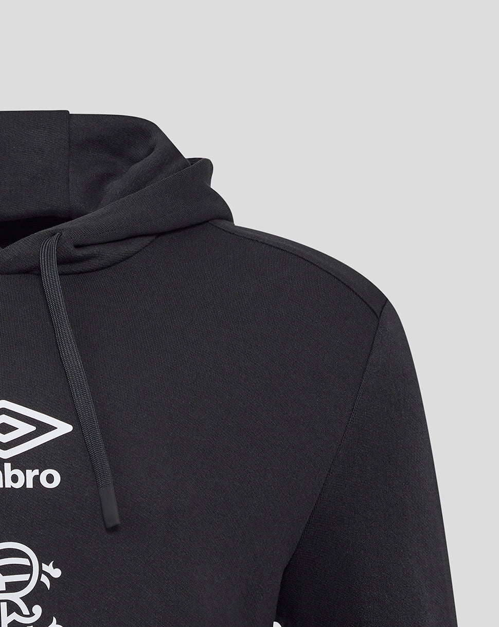 MENS 25/26 PRESENTATION LOGO HOODIE - CAVIAR - Image 4