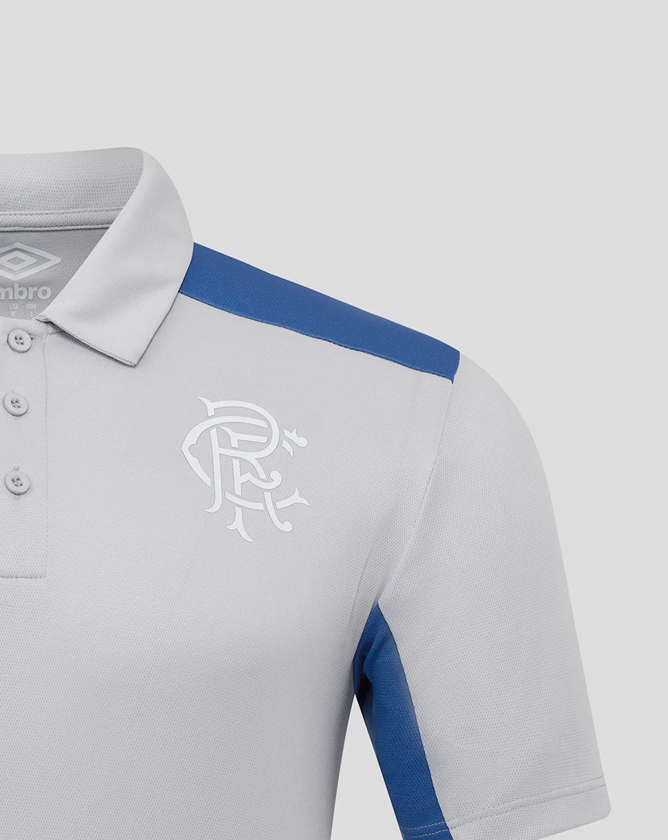 MENS 25/26 PRESENTATION POLY POLO - MICROCHIP/NAUTICA BLUE - Image 3