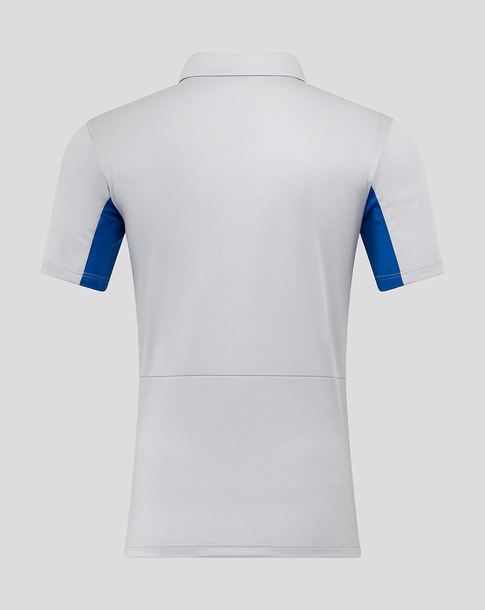 MENS 25/26 PRESENTATION POLY POLO - MICROCHIP/NAUTICA BLUE - Image 4