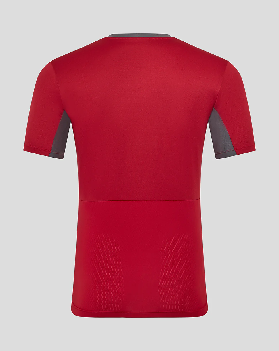 MENS 25/26 PRO TRAINING SHORT SLEEVE T-SHIRT - RHYTHMIC RED - Image 3