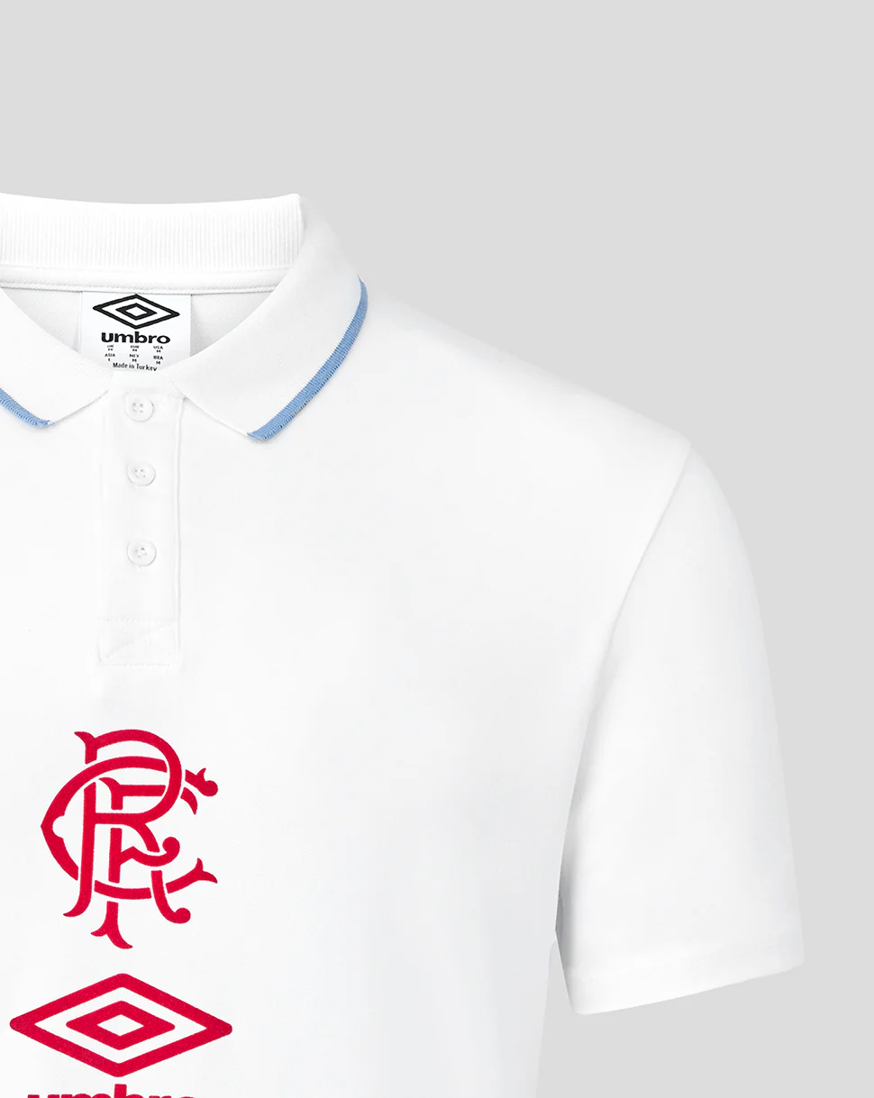 MENS 25/26 TRAVEL SHORT SLEEVE POLO - WHITE - Image 3
