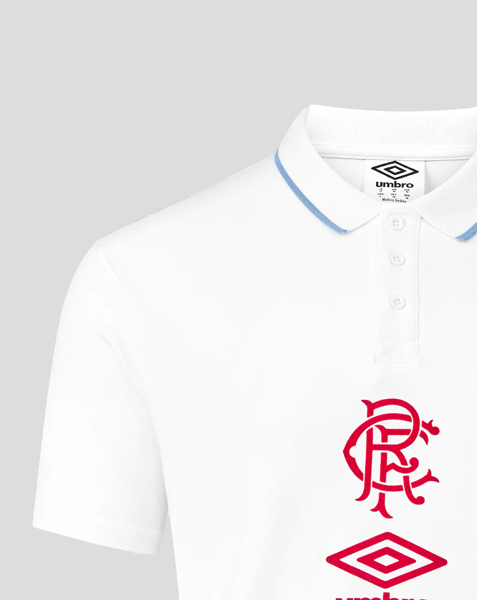 MENS 25/26 TRAVEL SHORT SLEEVE POLO - WHITE - Image 4