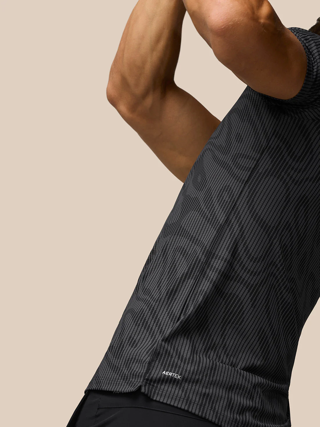 GOLF CLUB GLOW PRINTED POLO - GUNMETAL/MID GREY - Image 8