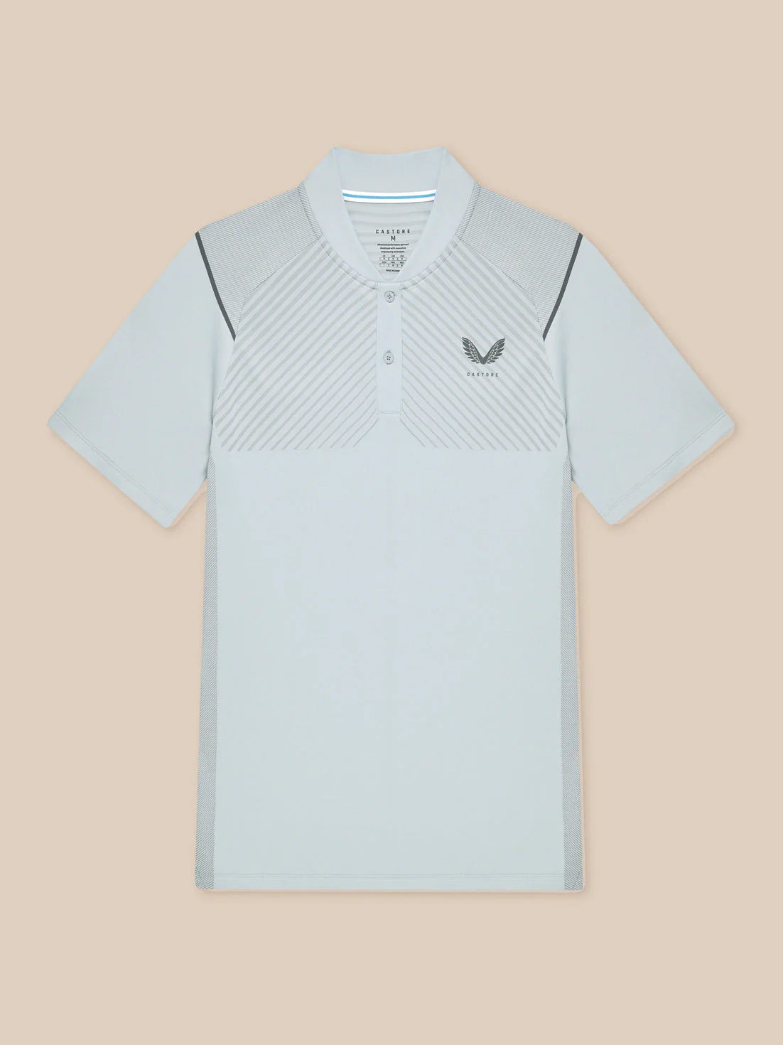 PINNACLE GOLF LVS POLO - MID GREY - Image 8