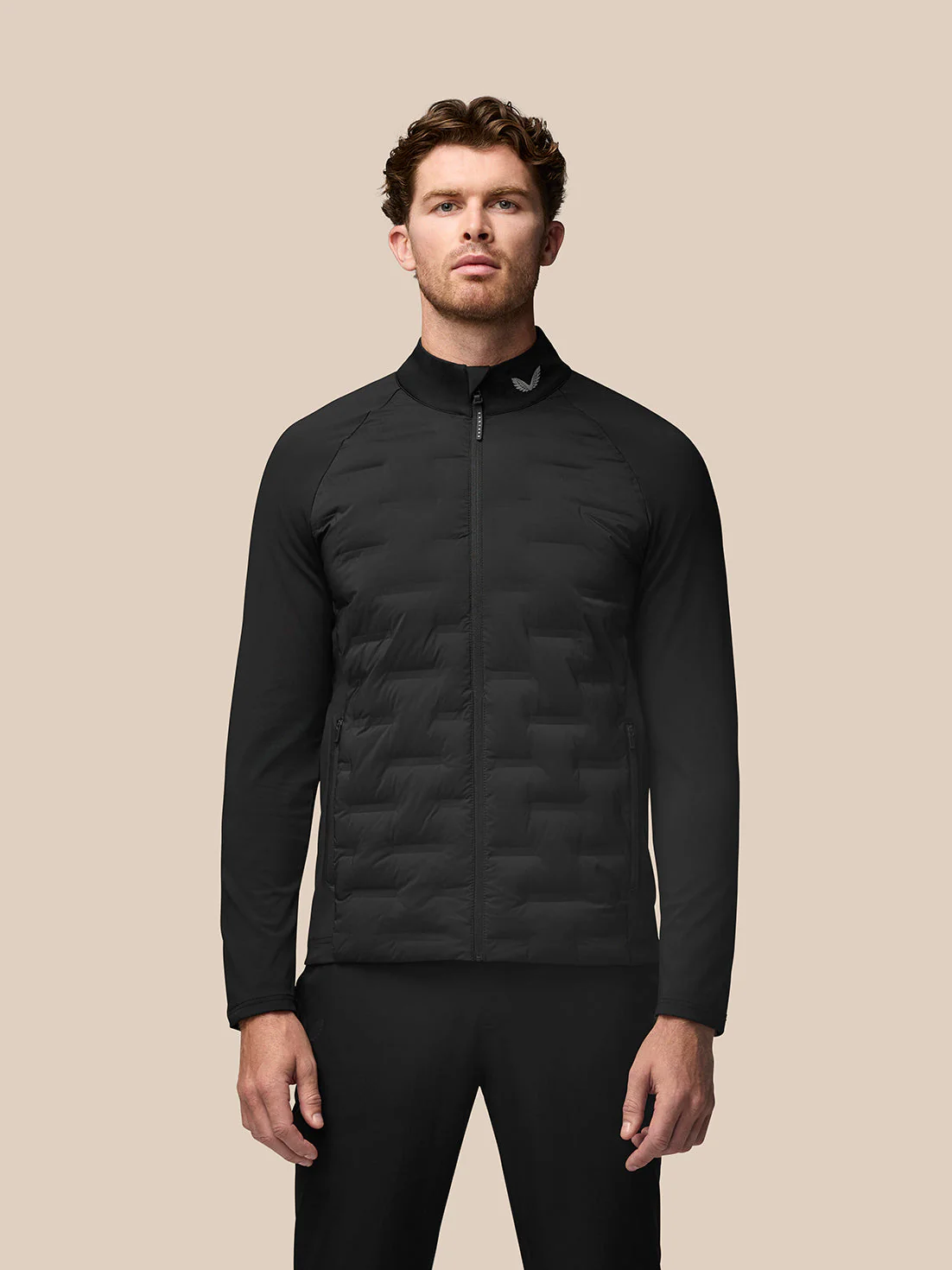 PINNACLE GOLF JACKET - BLACK - Image 8