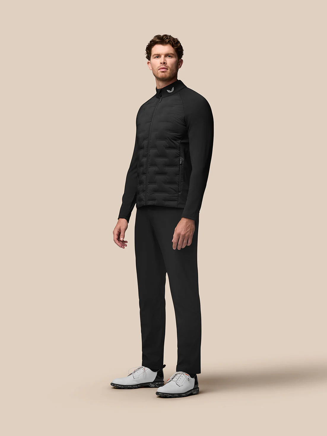 PINNACLE GOLF JACKET - BLACK - Image 9