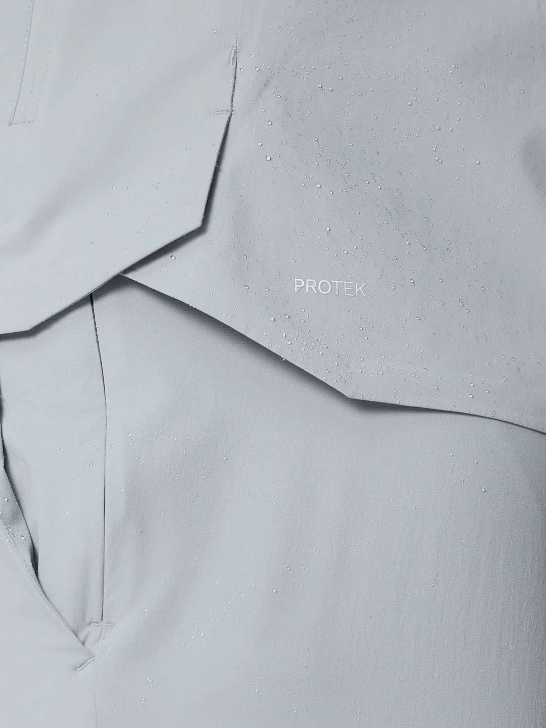 GOLF PINNACLE LVS WOVEN JACKET - MID GREY - Image 9