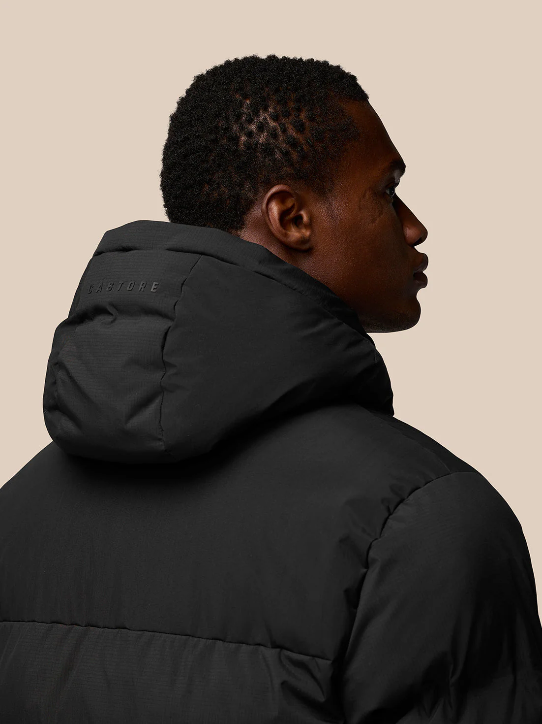 PUFFER JACKET - BLACK - Image 5
