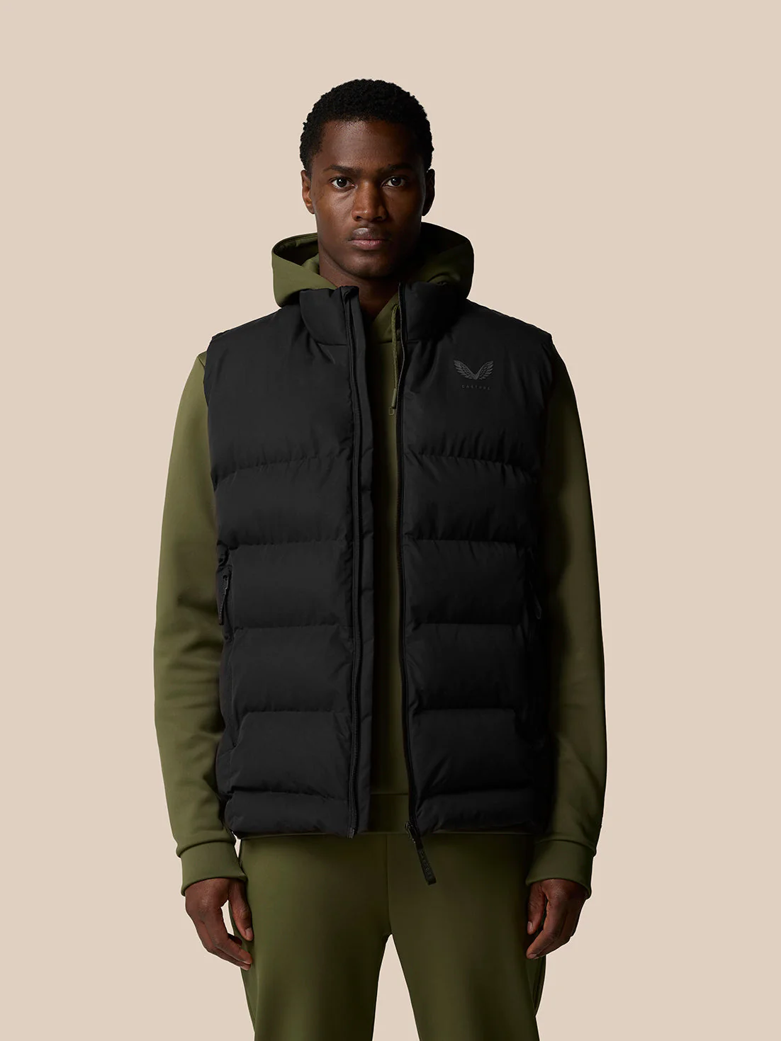 PUFFER GILET - BLACK