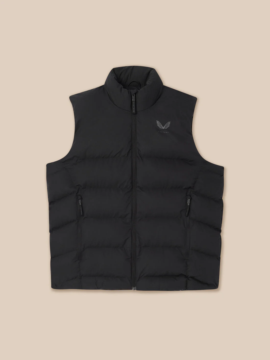 PUFFER GILET - BLACK - Image 9