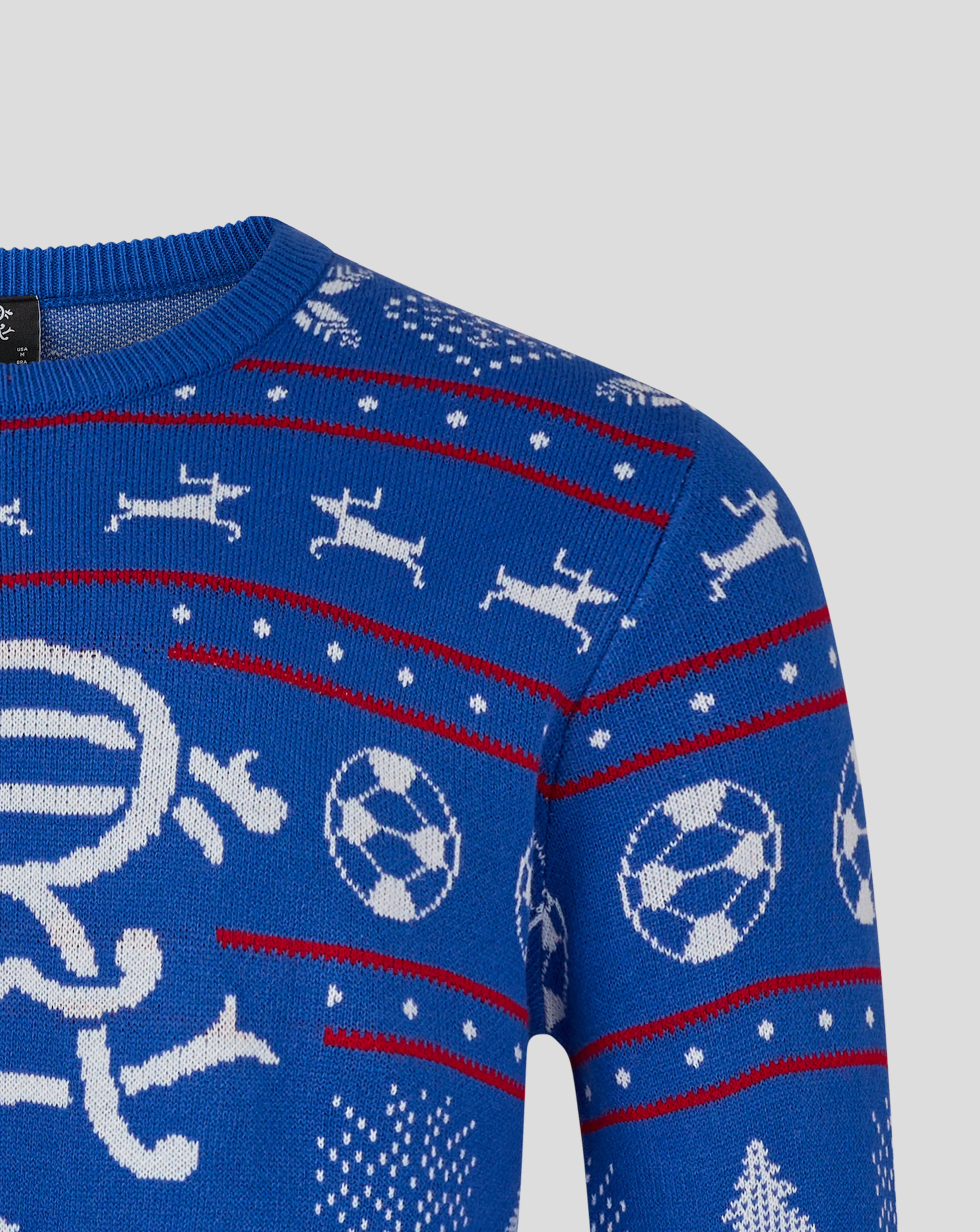 RANGERS 24/25 CHRISTMAS JUMPER - Image 3