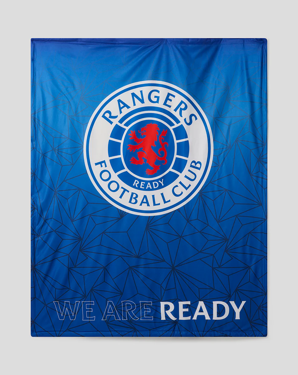 RANGERS FC SHERPA PLUSH THROW