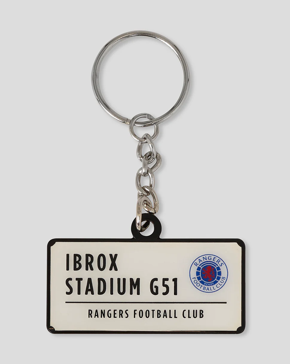 RANGERS FC STADIUM KEYRING