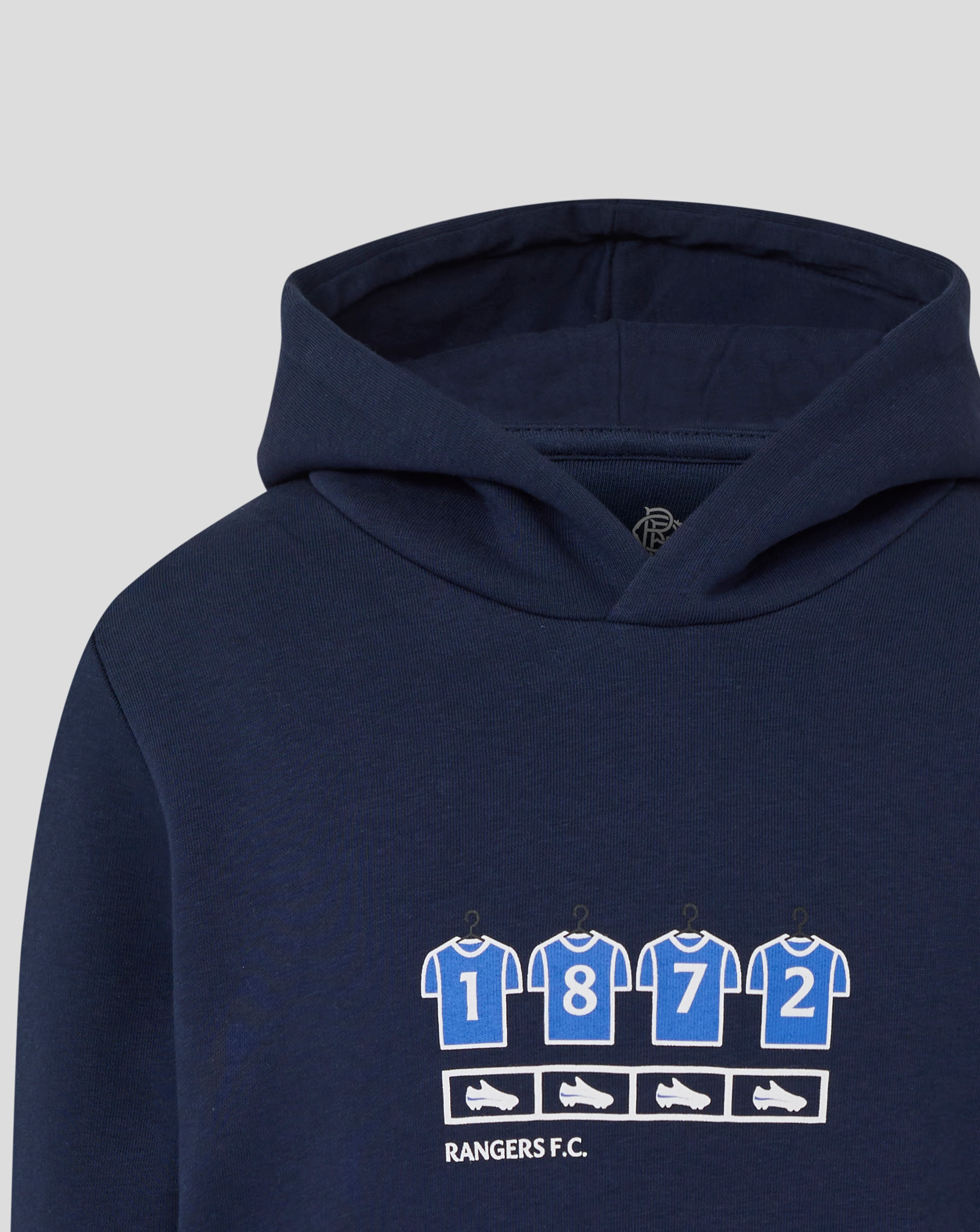 RANGERS JUNIOR 25/26 CHANGING ROOM HOODIE - BLACK IRIS - Image 4
