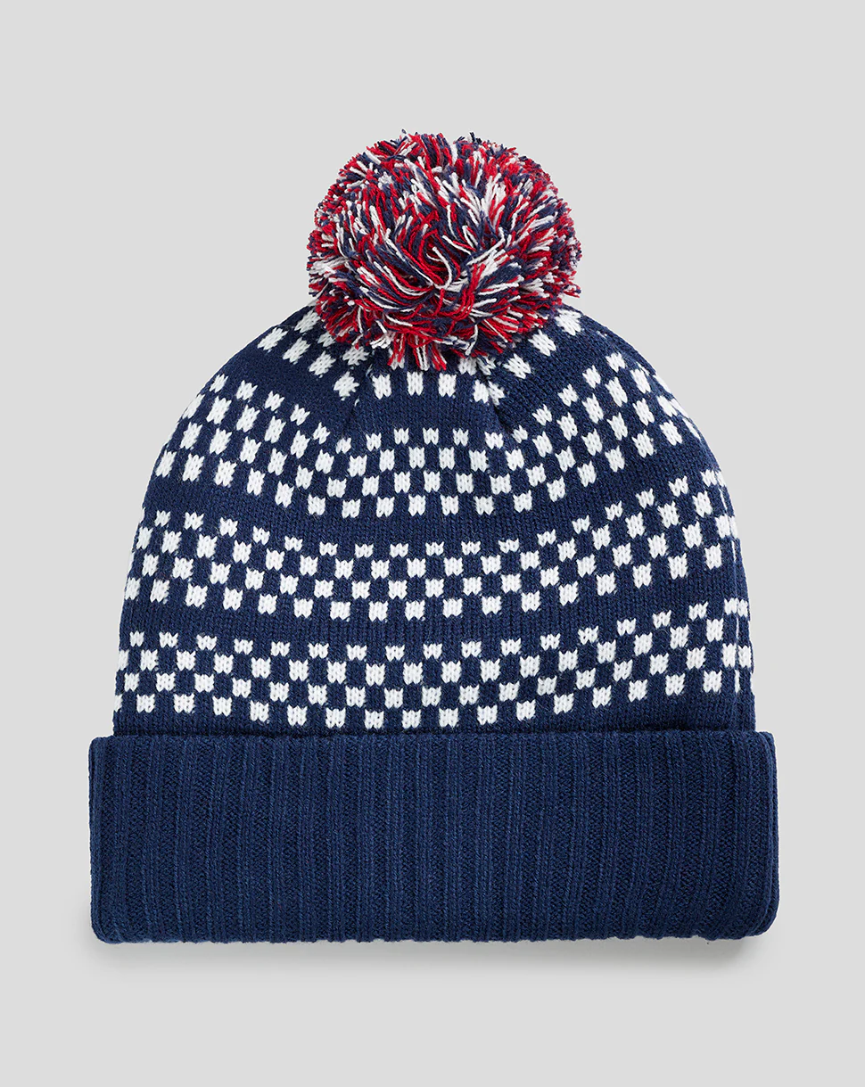 RANGERS KNITTED BOBBLE HAT - Image 3