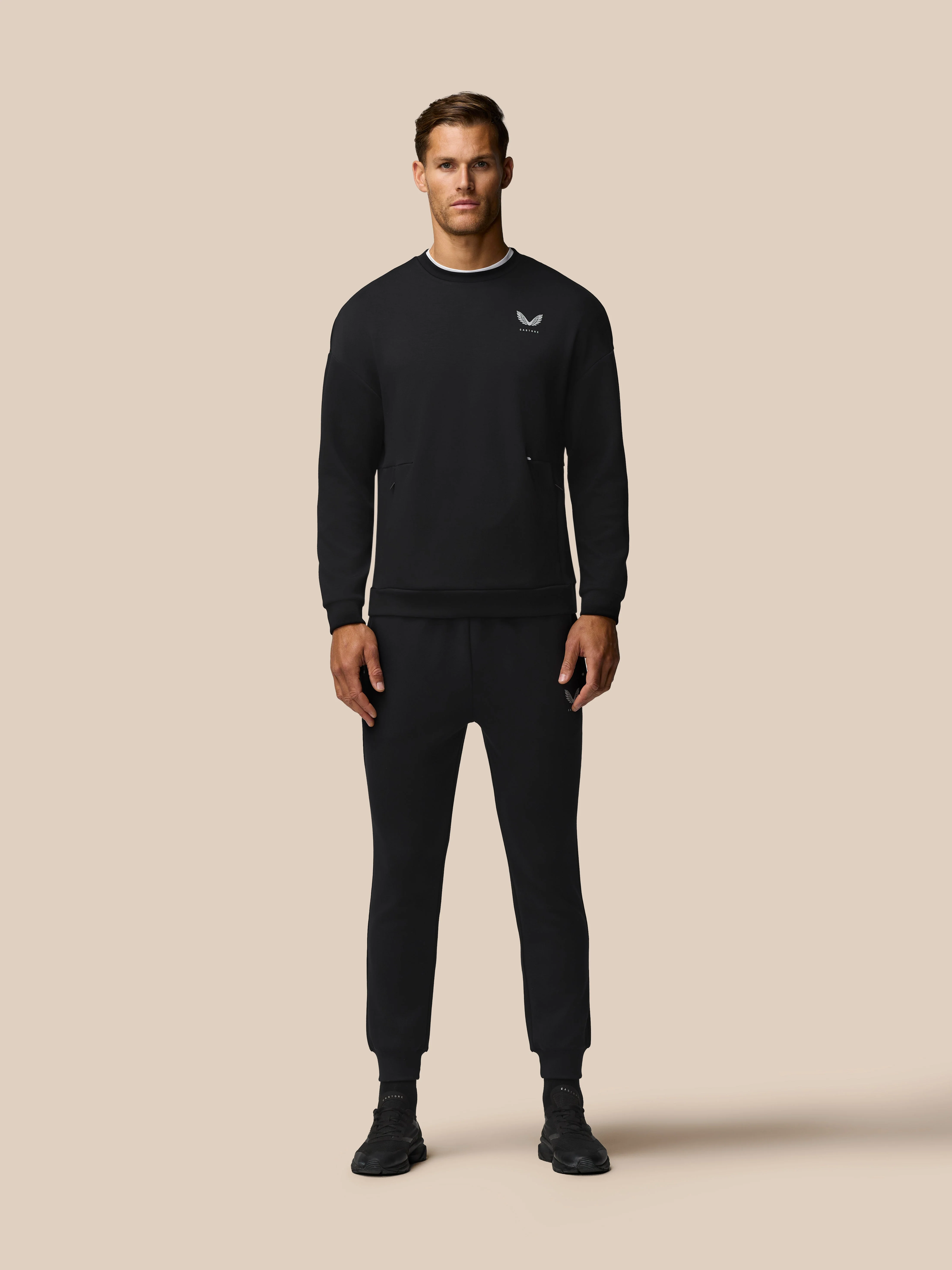 TRAVEL LIFESTYLE SWEATSHIRT - BLACK - Image 4