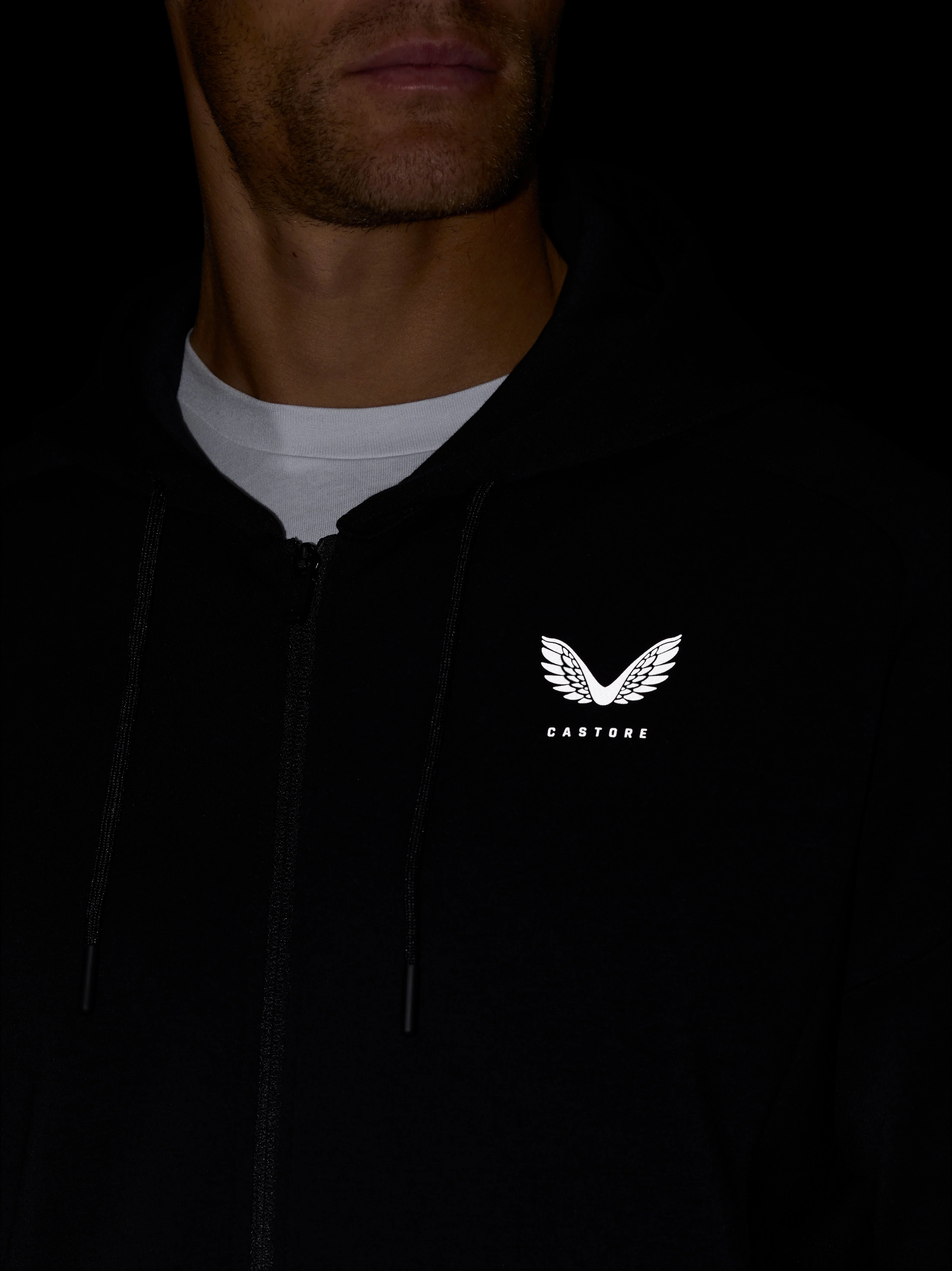 TRAVEL LIFESTYLE ZIP HOODIE - BLACK - Image 5