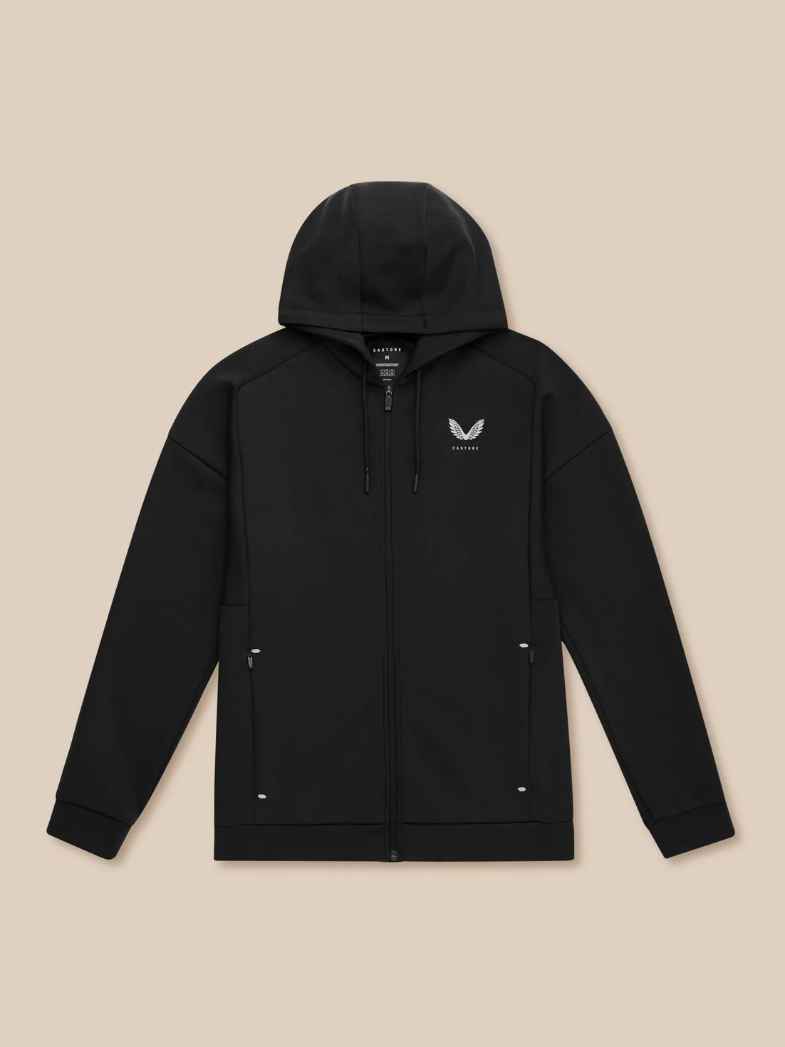 TRAVEL LIFESTYLE ZIP HOODIE - BLACK - Image 8