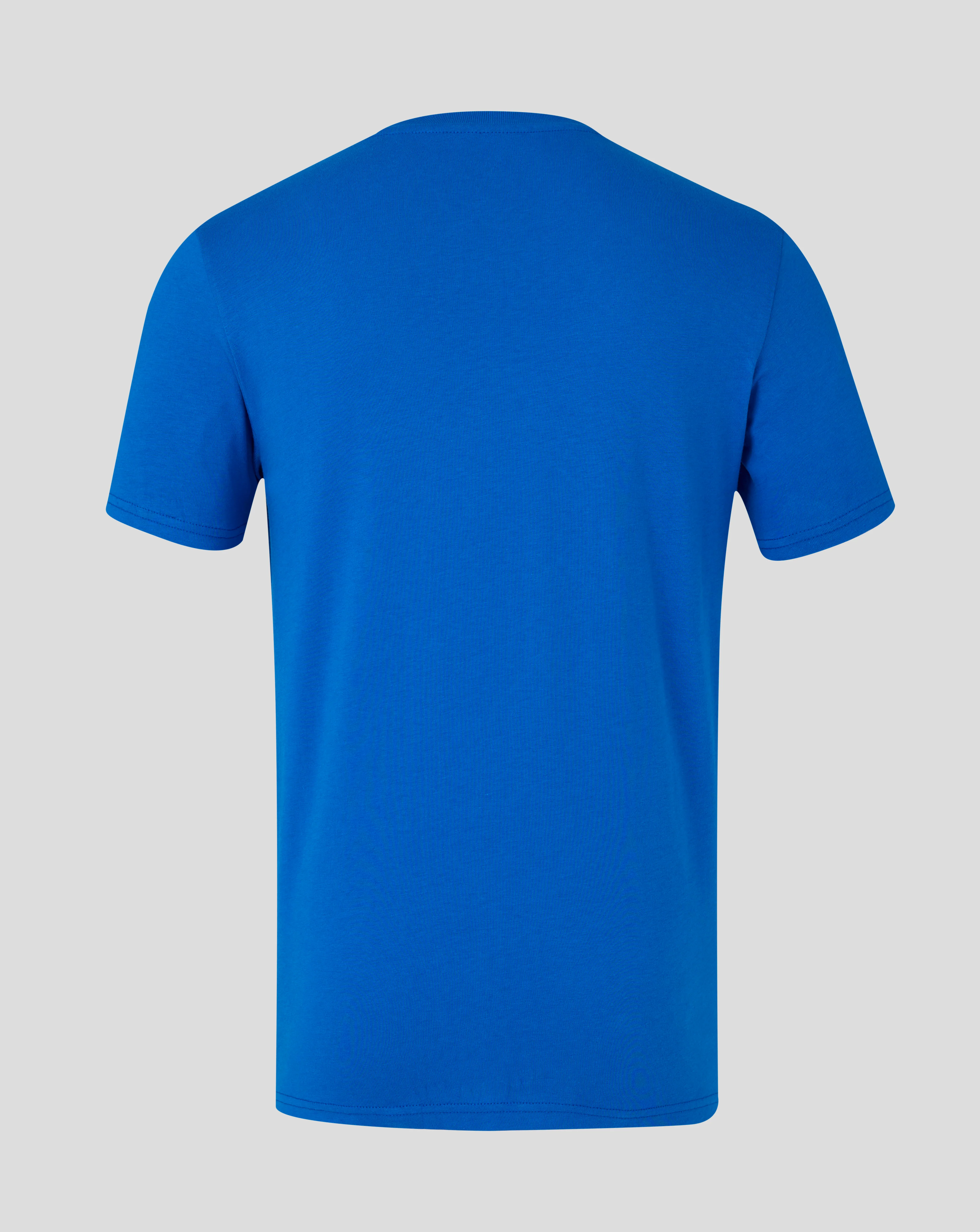 UNISEX 25/26 BADGE T-SHIRT - LAPIS BLUE - Image 3