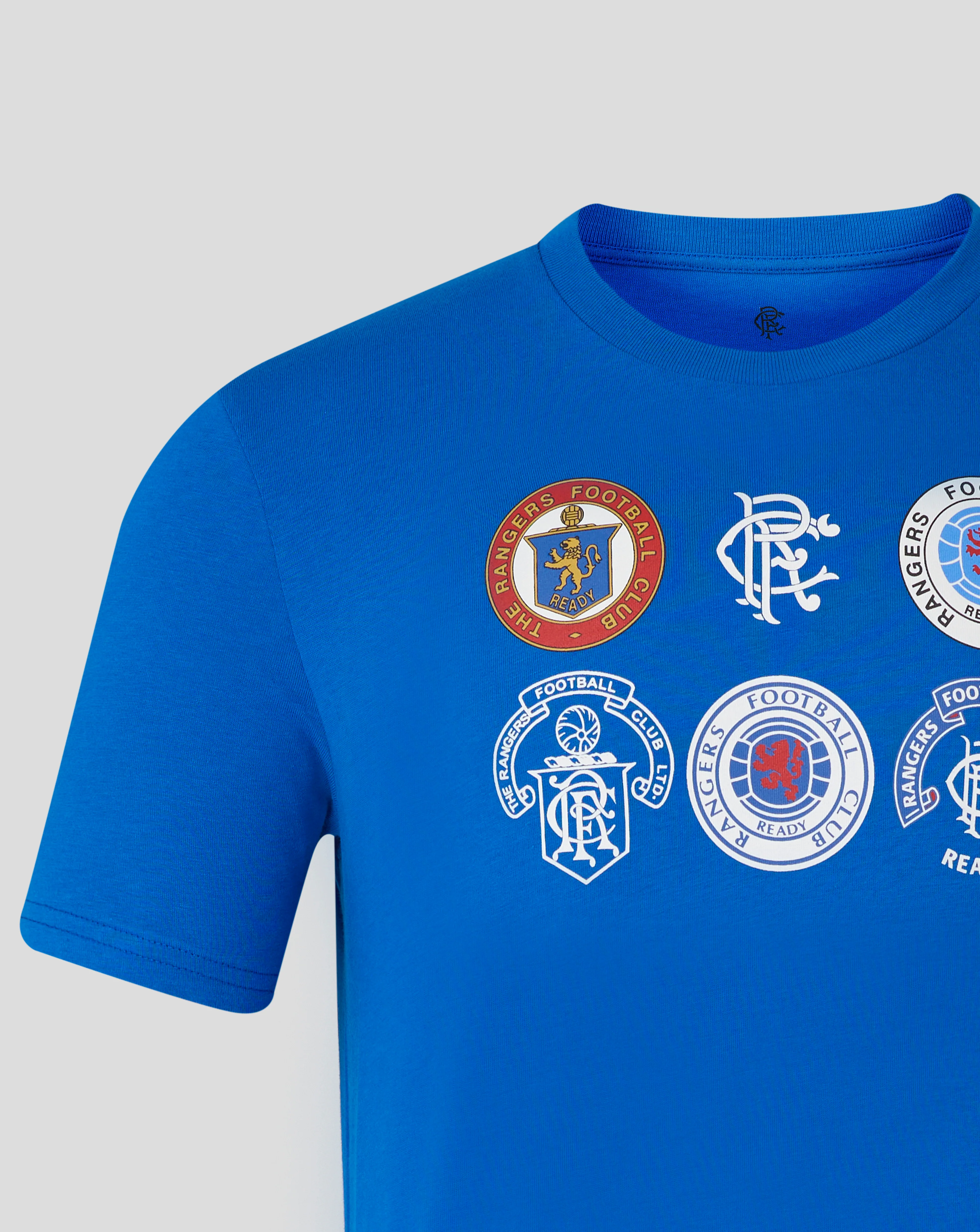 UNISEX 25/26 BADGE T-SHIRT - LAPIS BLUE - Image 4