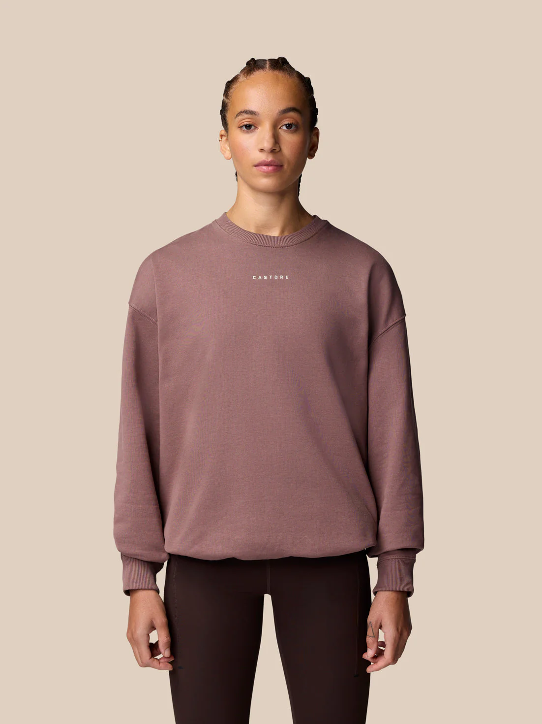ADAPT LIFESTYLE SWEATSHIRT - MAUVE