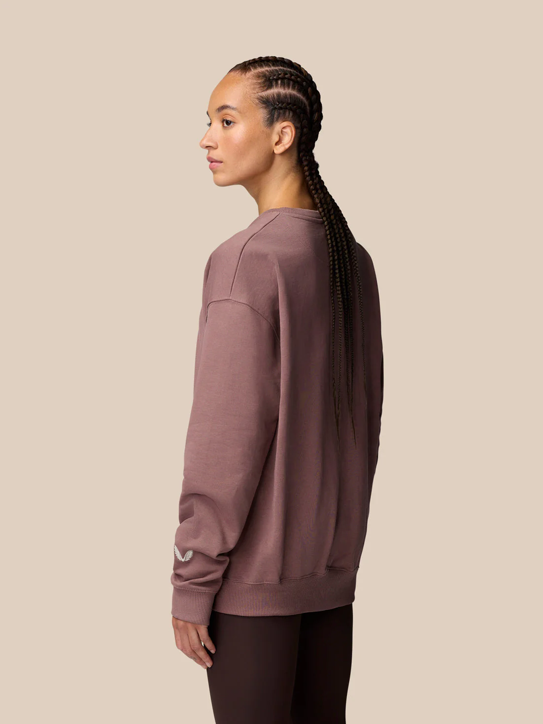 ADAPT LIFESTYLE SWEATSHIRT - MAUVE - Image 5