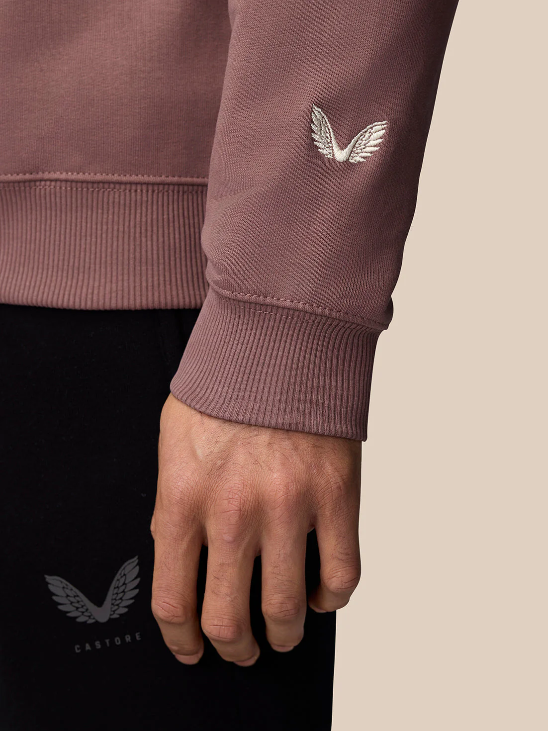ADAPT LIFESTYLE SWEATSHIRT - MAUVE - Image 9