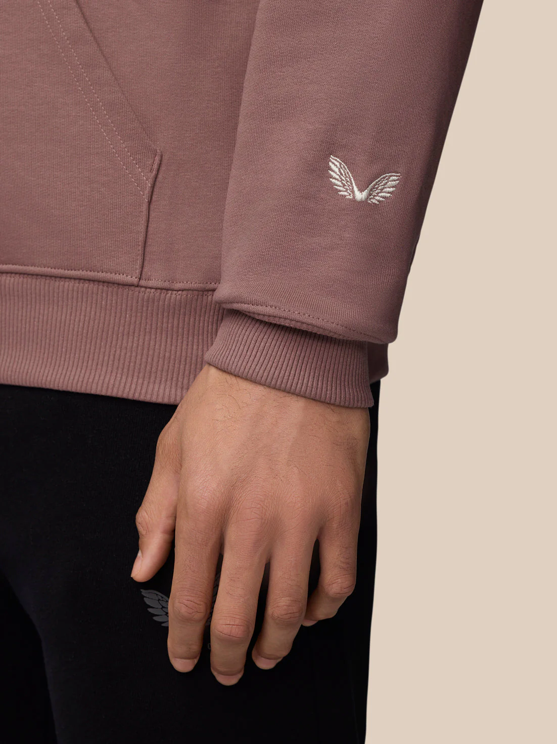 ADAPT LIFESTYLE HOODIE – MAUVE - Image 11