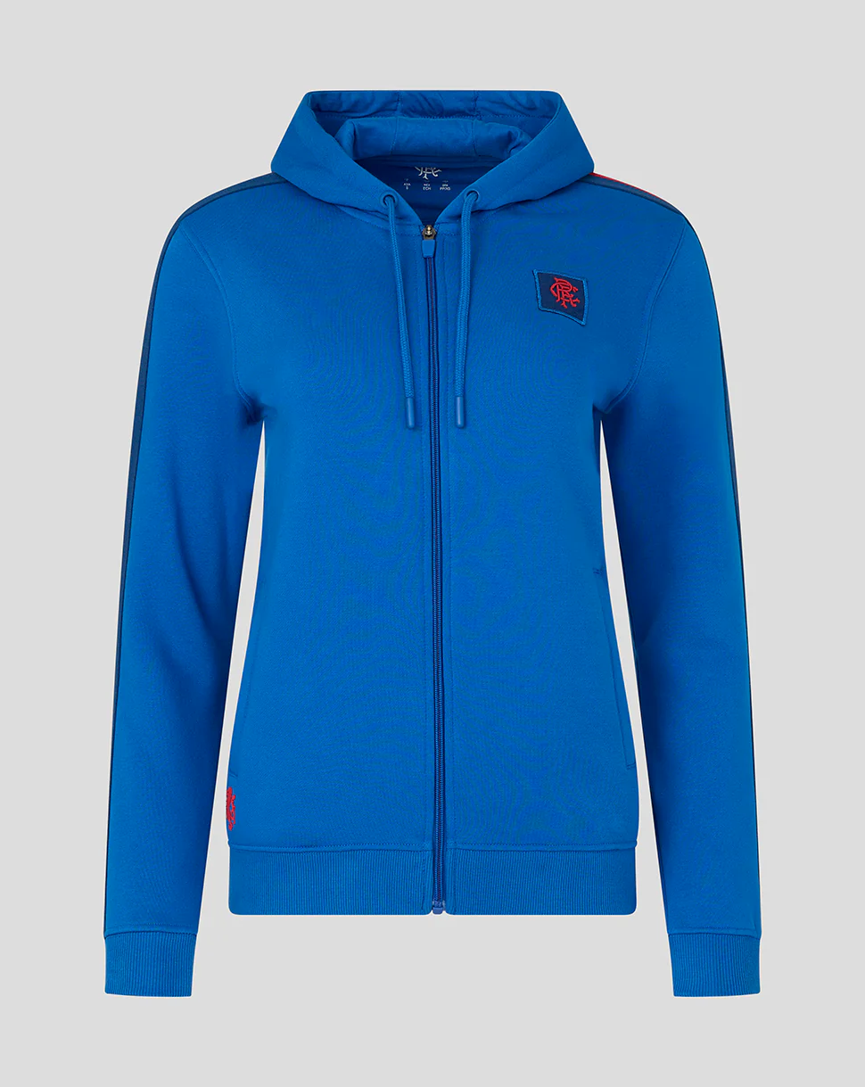 WOMENS 24/25 CLASSIC FULL ZIP HOODY - BLUE