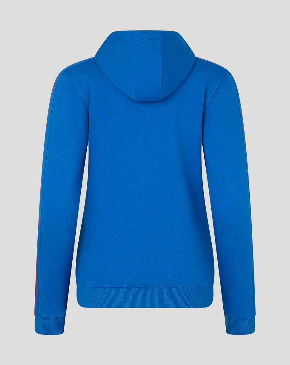 WOMENS 24/25 CLASSIC FULL ZIP HOODY - BLUE - Image 2
