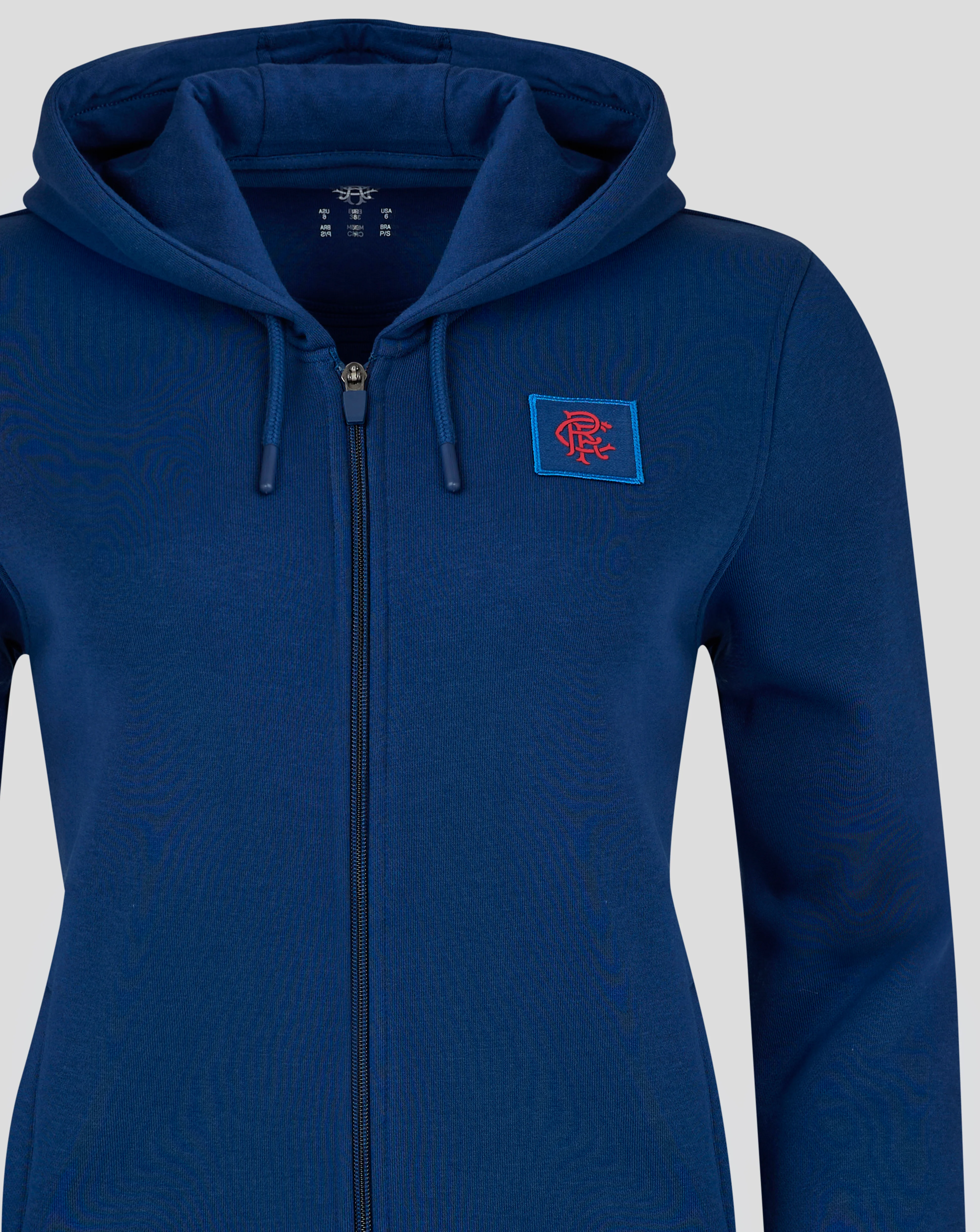 WOMENS CLASSIC FULL ZIP HOODIE - NAVY - Image 3