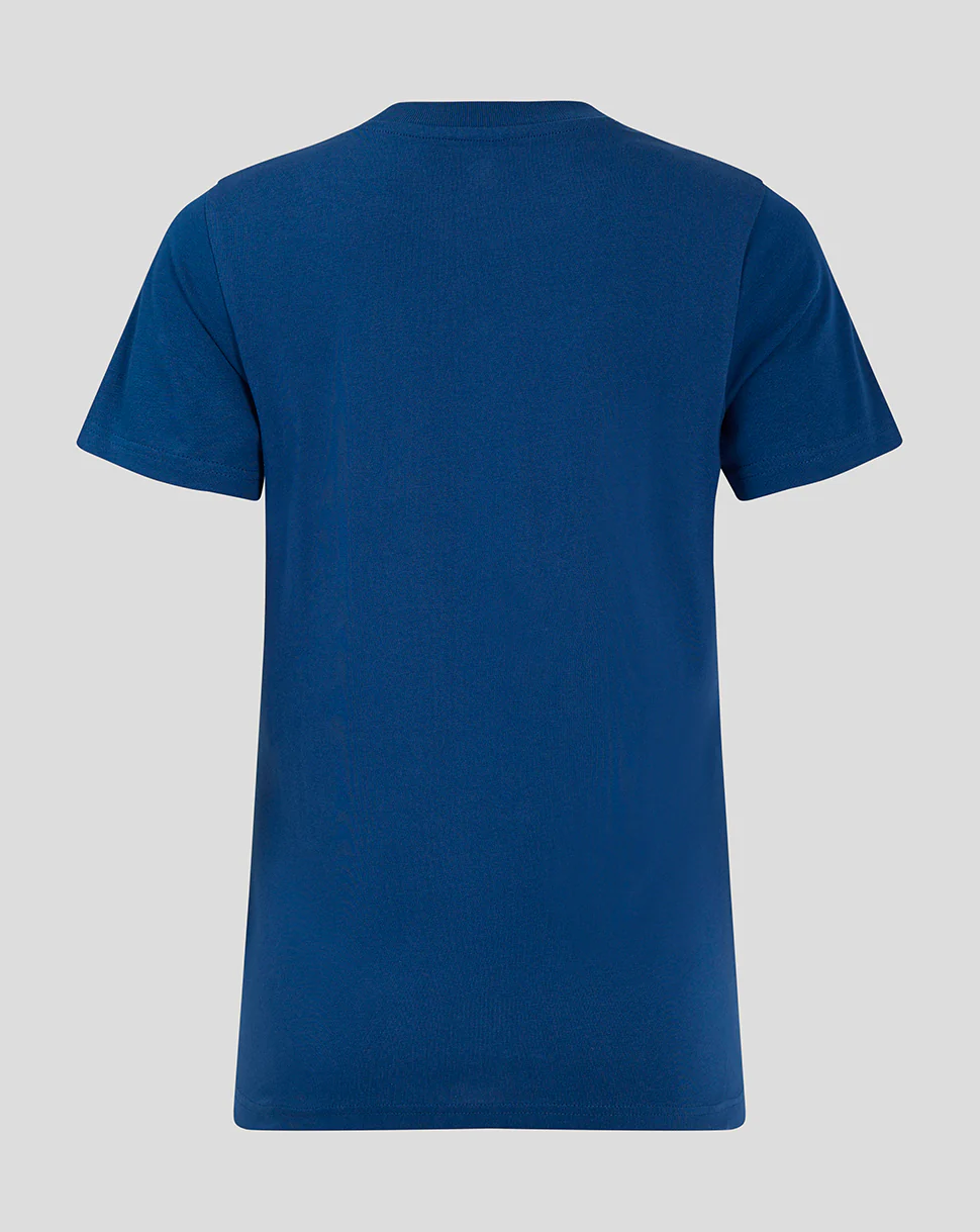 WOMENS CORE FAN CREST RANGERS TOP - NAVY - Image 4
