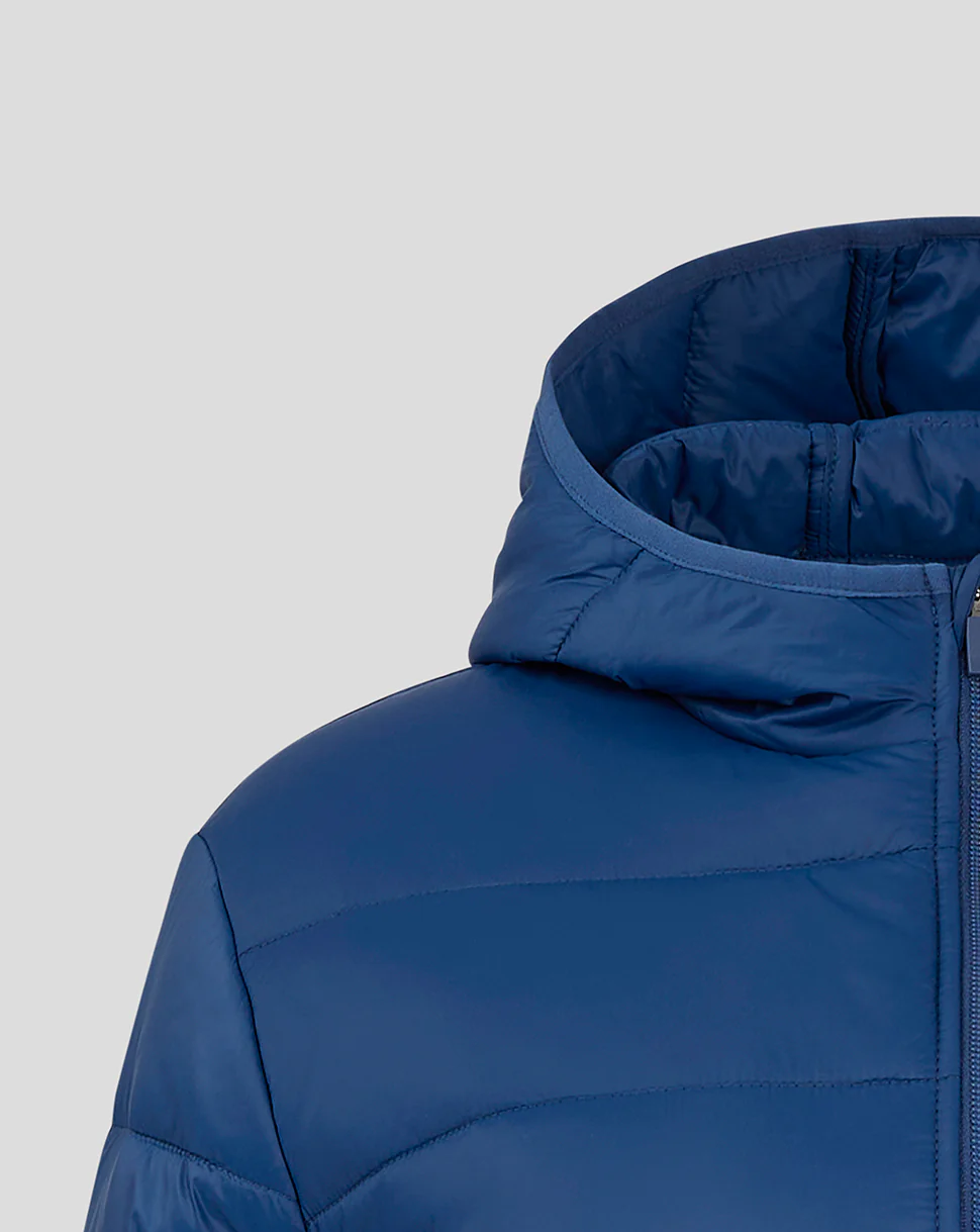 WOMENS CORE FAN PUFFER JACKET - NAVY - Image 4