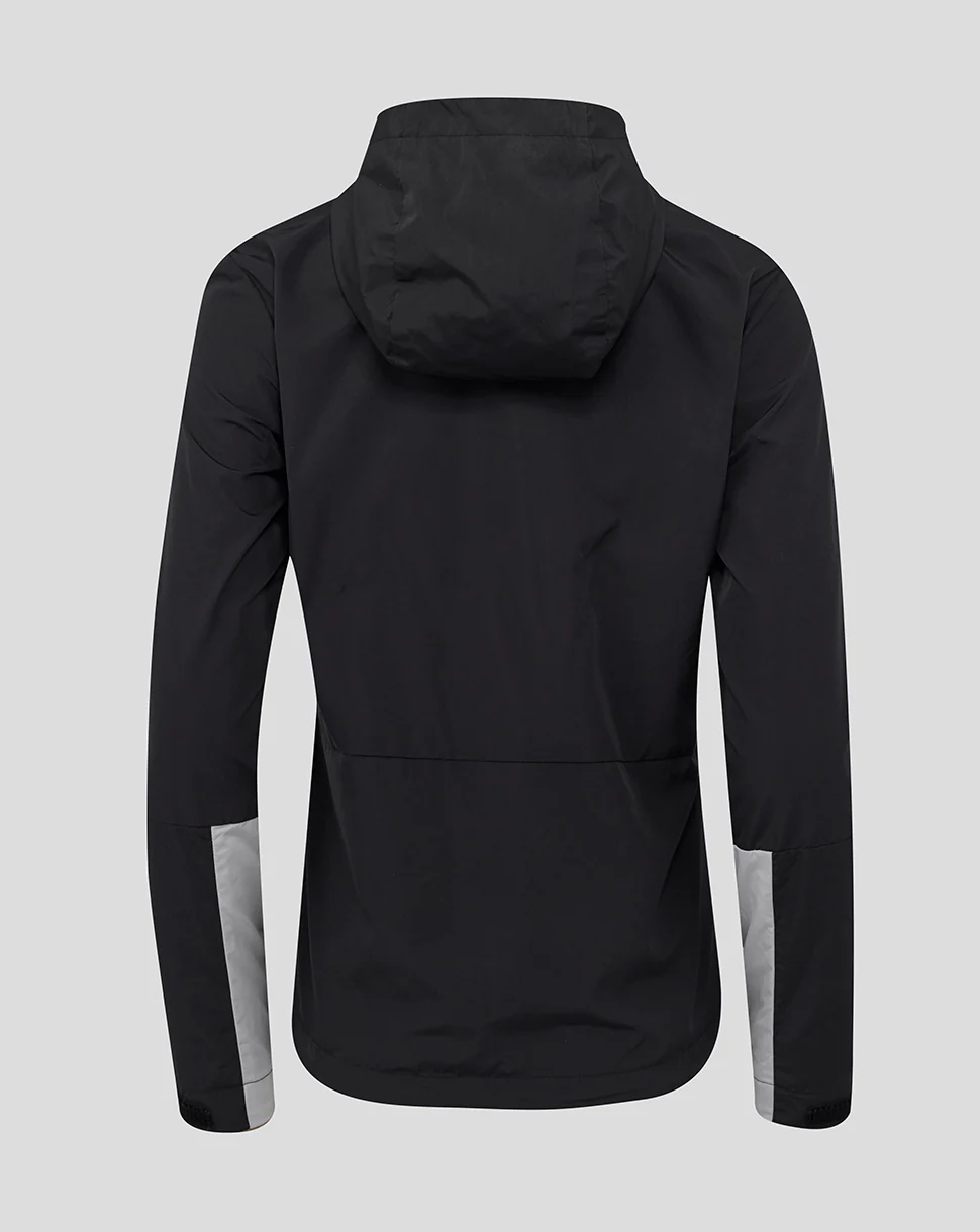 WOMENS 25/26 COACHES 25/26 TRAINING HOOD SHOWER JACKET - CAVIAR - Image 5