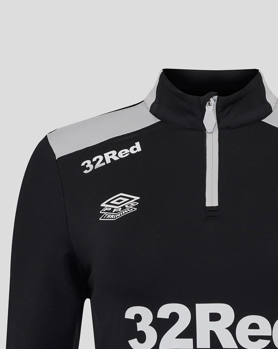 WOMENS  25/26 COACHES TRAINING QUARTER ZIP - CAVIAR - Image 3