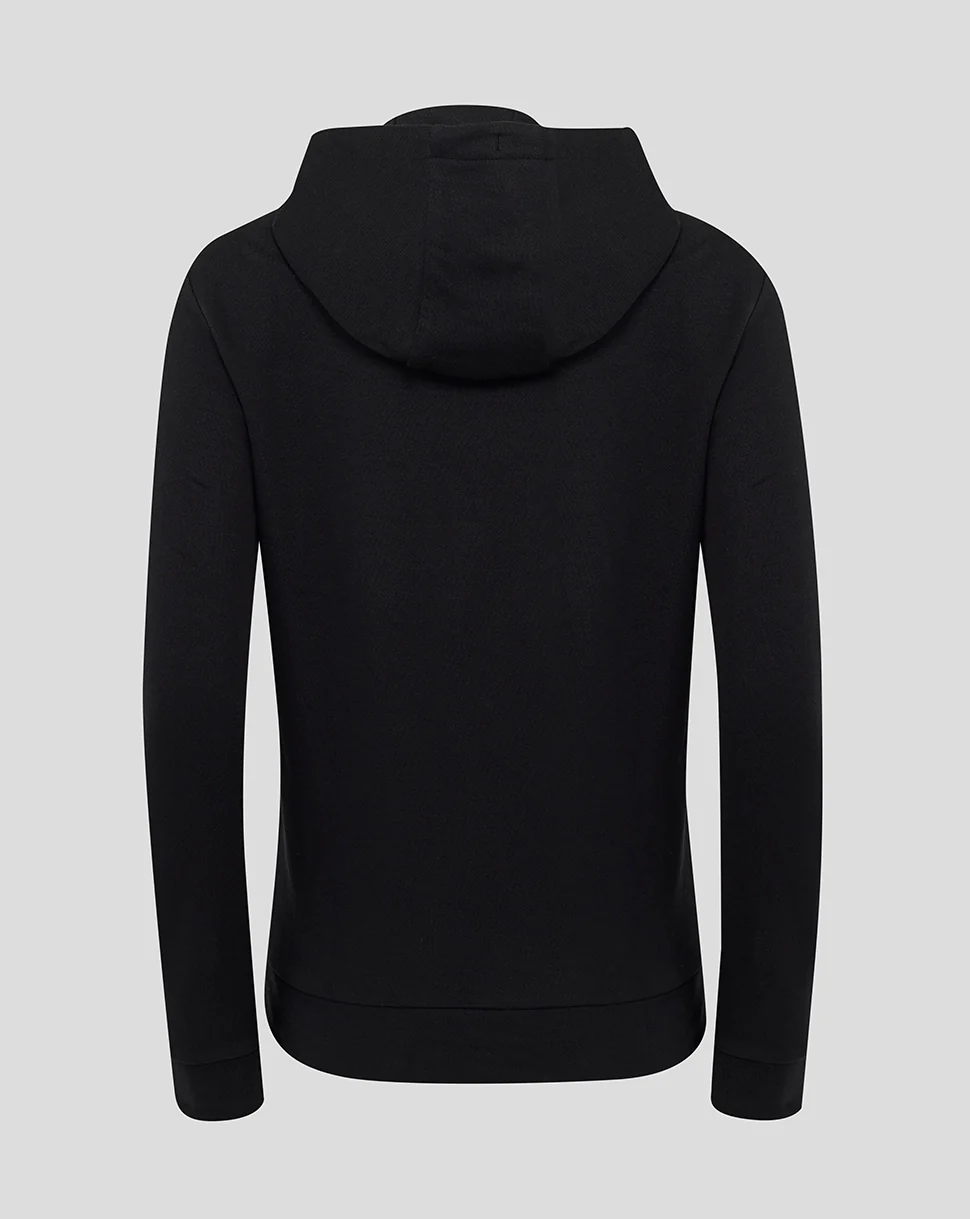 WOMENS 25/26 PRESENTATION LOGO HOODIE- CAVIAR - Image 4