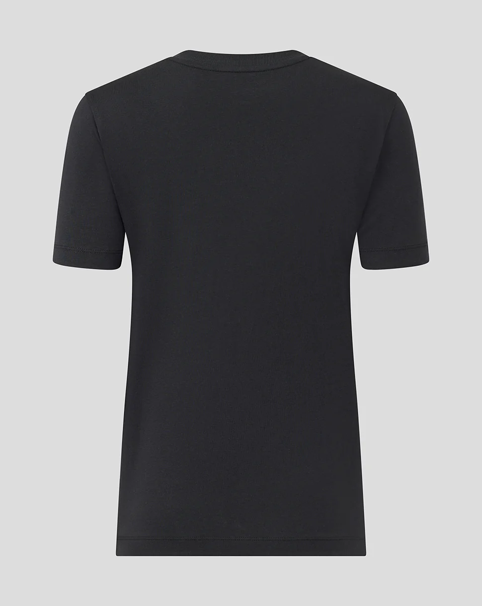 WOMENS 25/26 PRESENTATION LOGO T-SHIRT - CAVIAR - Image 4