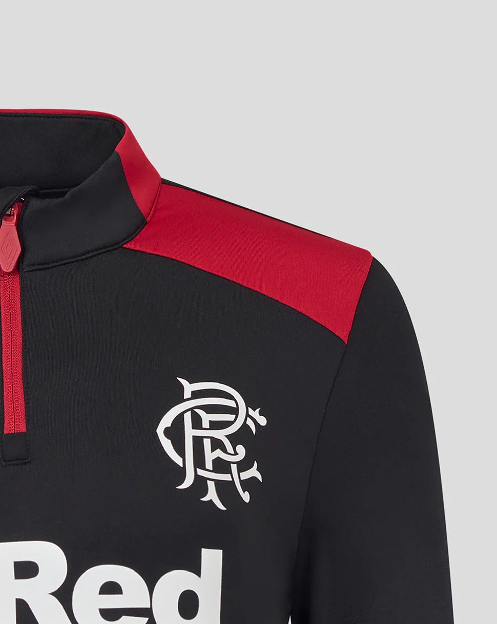 WOMENS 25/26 COACHES TRAINING QUARTER ZIP TOP - CAVIAR - Image 2