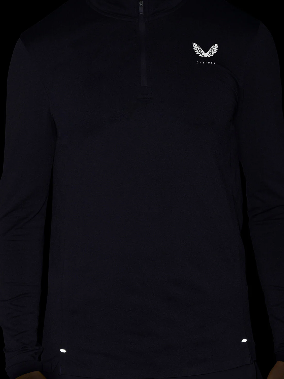 ZONE TRAINING 1/4 ZIP TOP - MIDNIGHT NAVY - Image 7